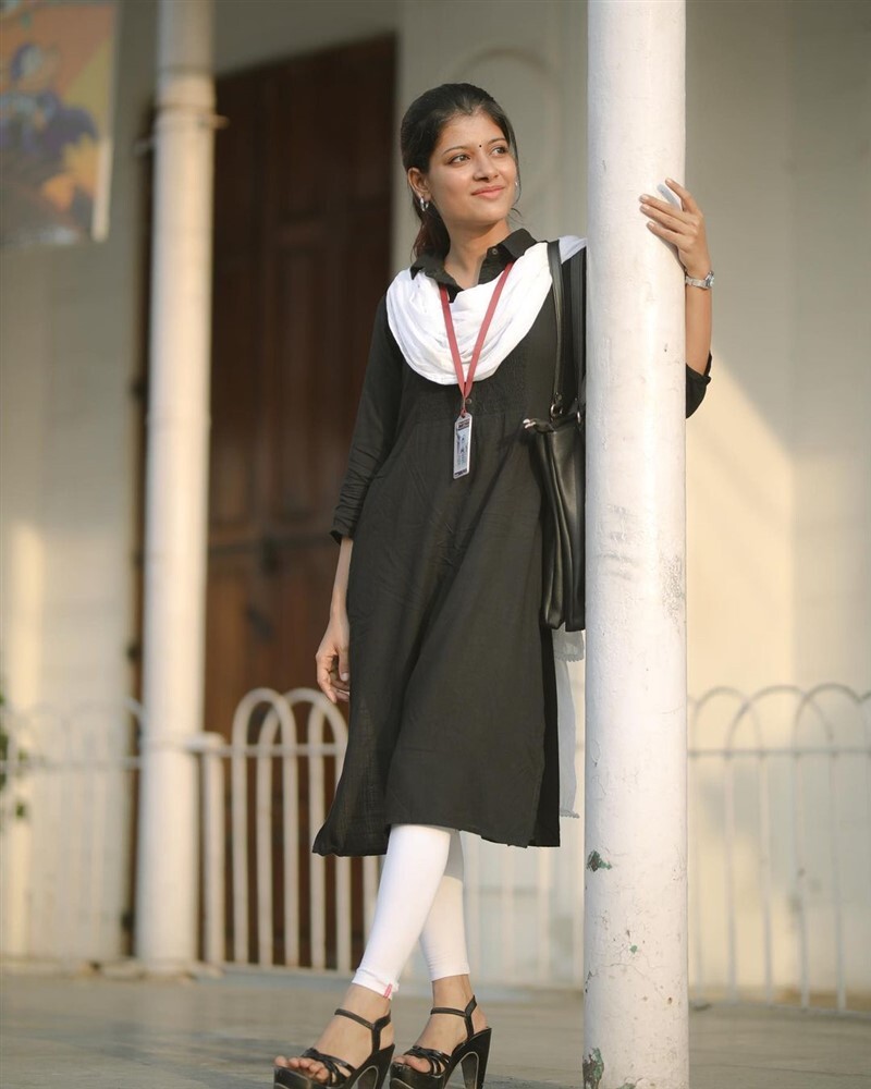 Monisha Blessy's Radiant Outdoor Moments