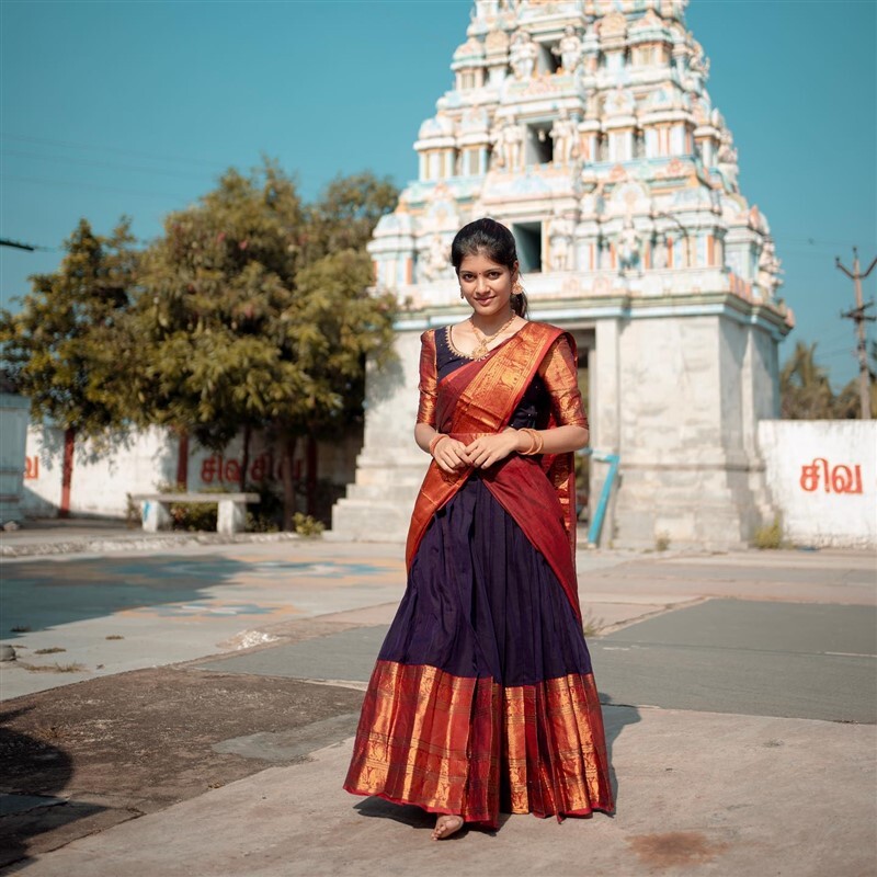Monisha Blessy's Radiant Outdoor Moments