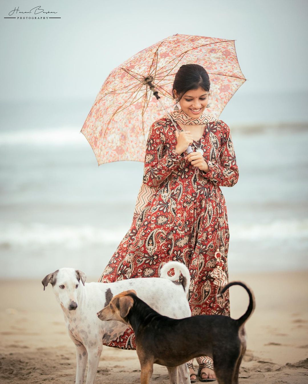 Monisha Blessy's Radiant Outdoor Moments