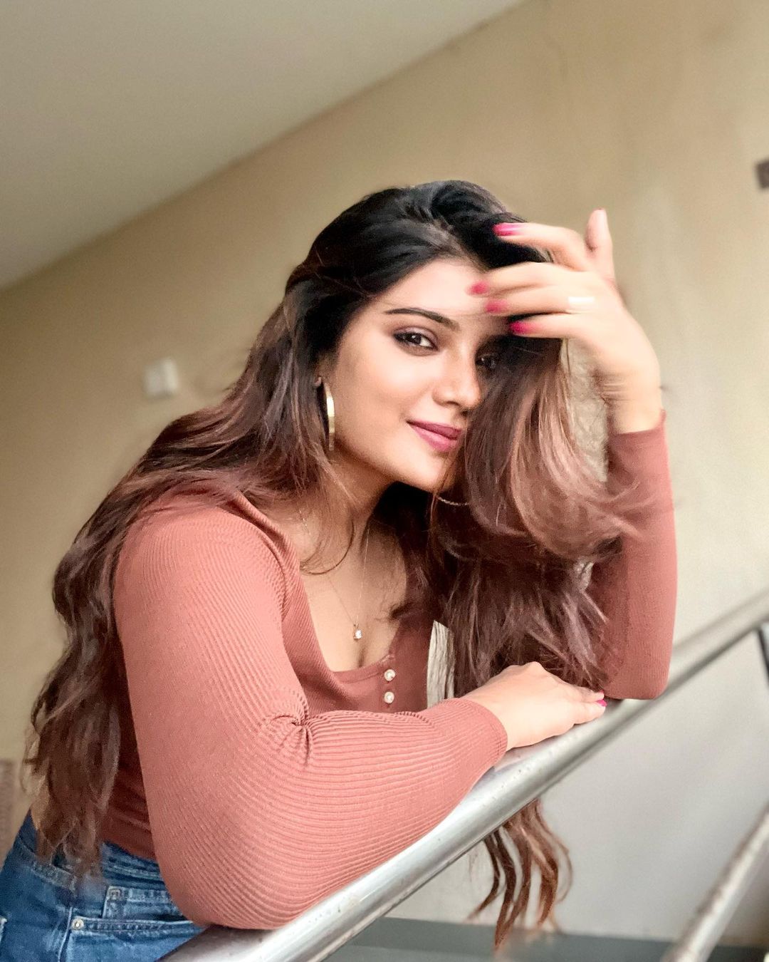 Aathmika Latest Stills Breathtaking Fashion Gallery