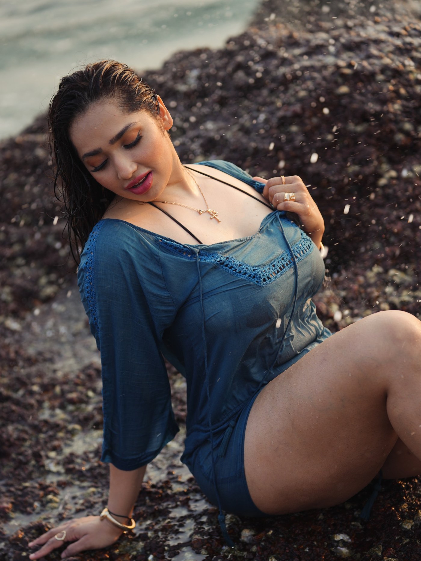 Aditi Mistry showcases a bold and confident aesthetic in her latest fashion moments. - Photos & Updates