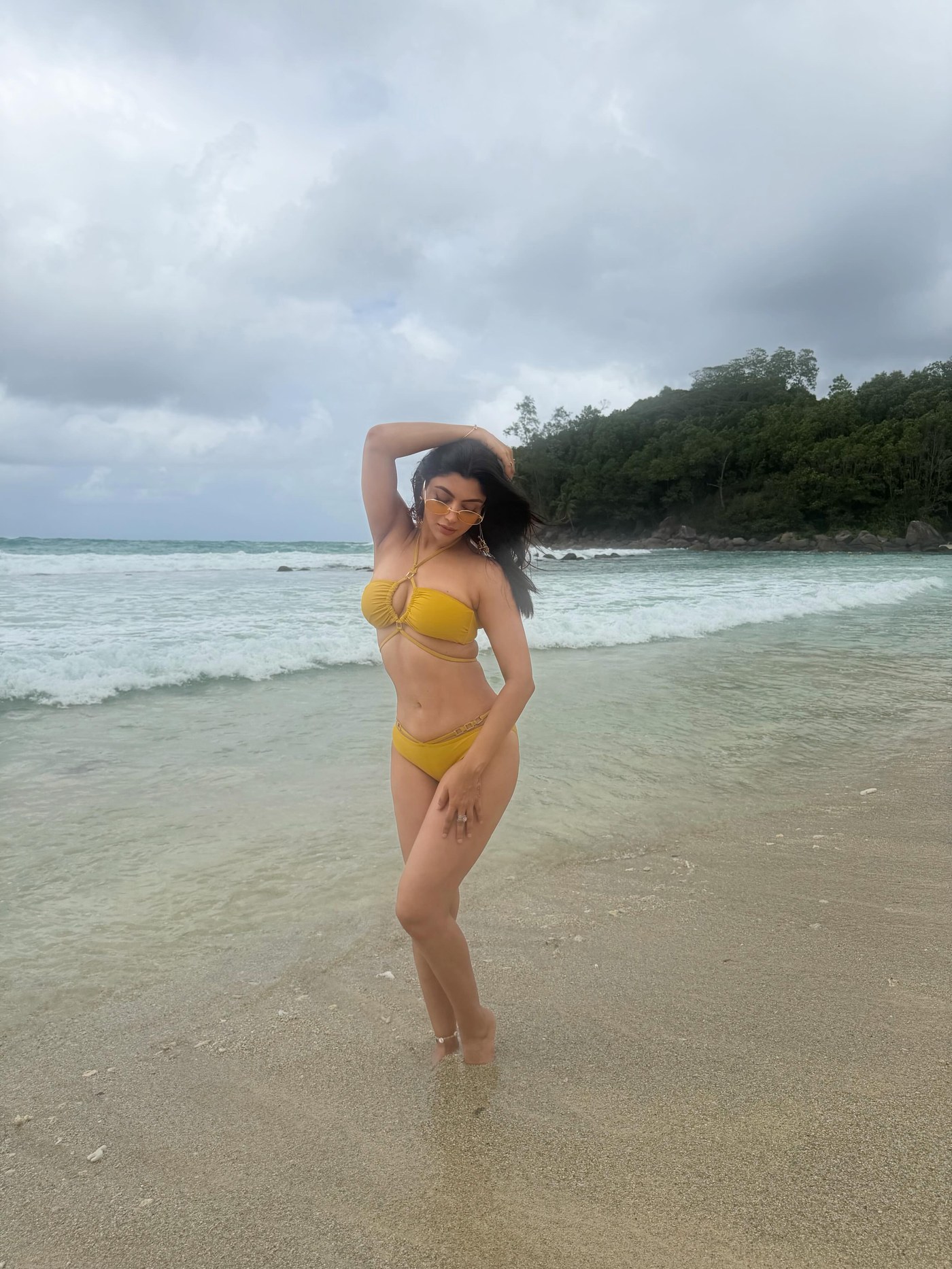 Akanksha Puri's Dreamy Beach Escape Vibes Unfold