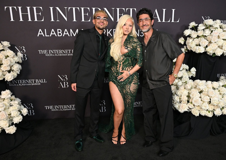 Alabama Barker looking radiant while attending the Internet Ball in Los Angeles.