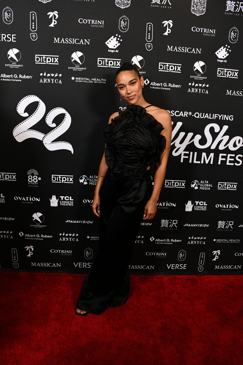 Alexandra Shipp Steals the Spotlight at the HollyShorts Film Festival!