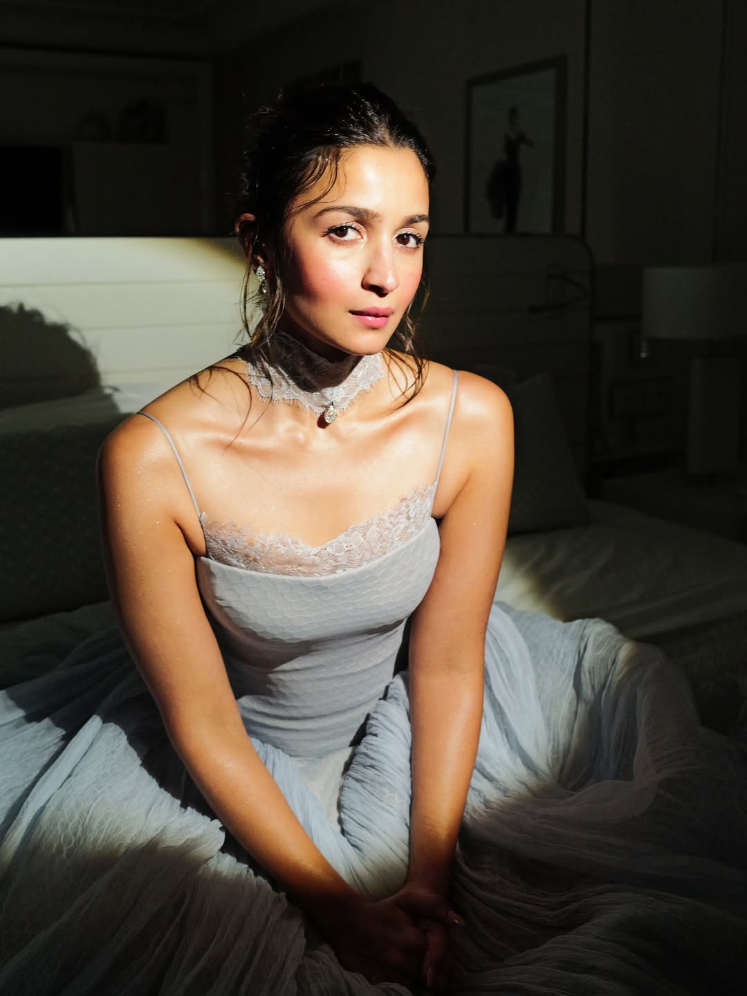 Alia Bhatt's Ice Blue Princess Gown at Cannes 2026 Red Carpet Photos