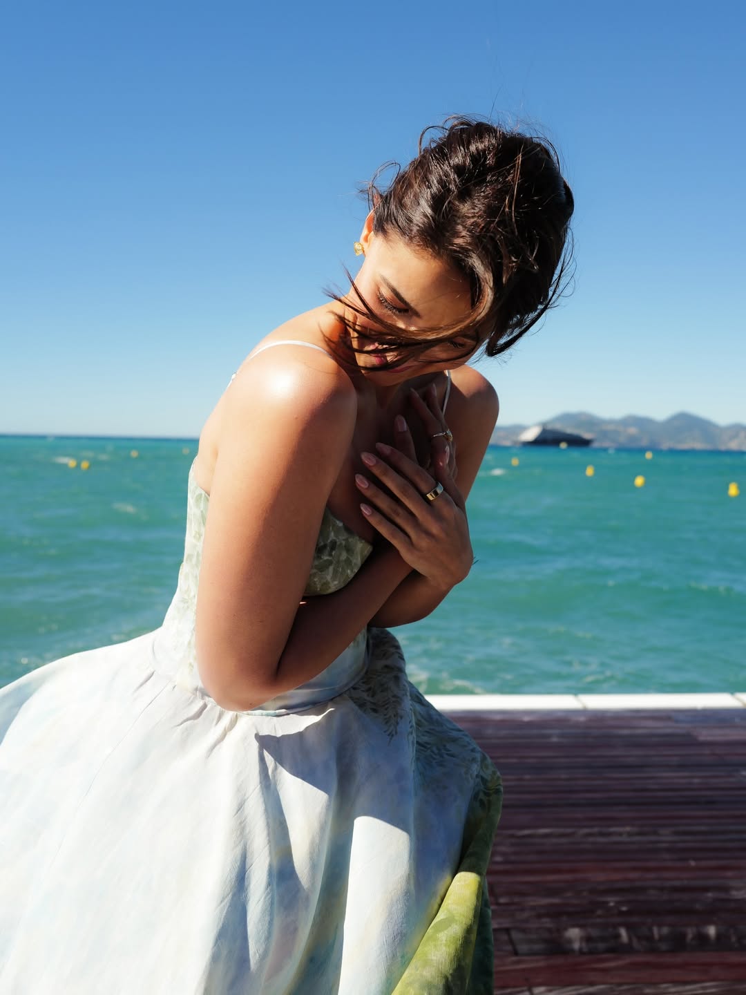 Alia Bhatt's Dreamy Coastal Escape: Flowing Elegance
