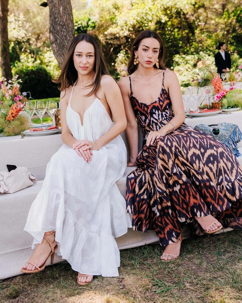 Alycia Debnam Carey attends a glamorous ZIMMERMANN Summer Escape Lunch in Cap d'Antibes, looking effortlessly stylish.