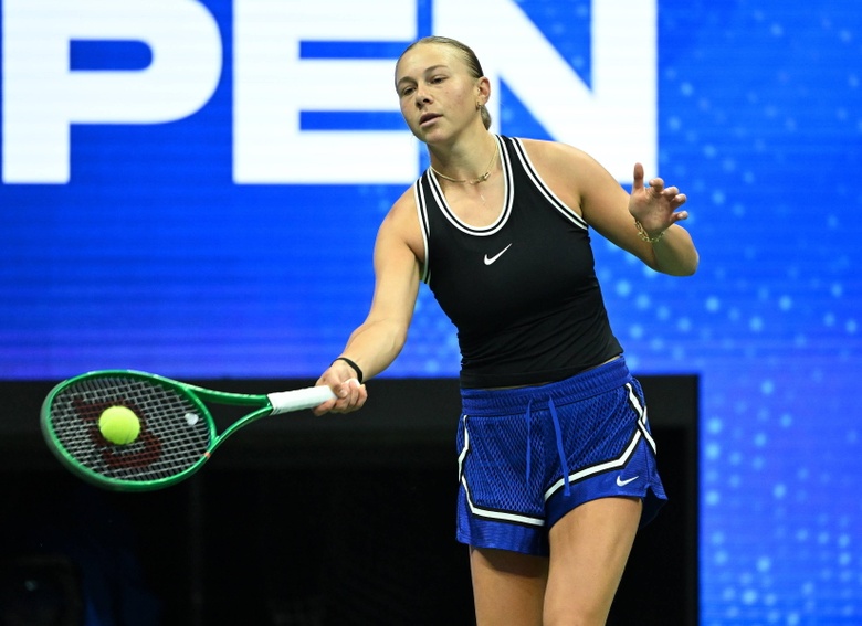 Amanda Anisimova's Focus: Tennis Dreams Shine at US Open Training