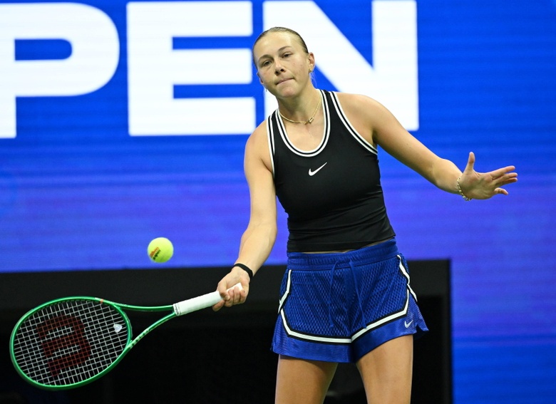 Amanda Anisimova's Focus: Tennis Dreams Shine at US Open Training
