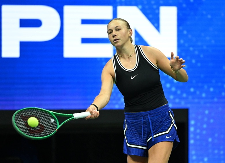 Amanda Anisimova's Focus: Tennis Dreams Shine at US Open Training