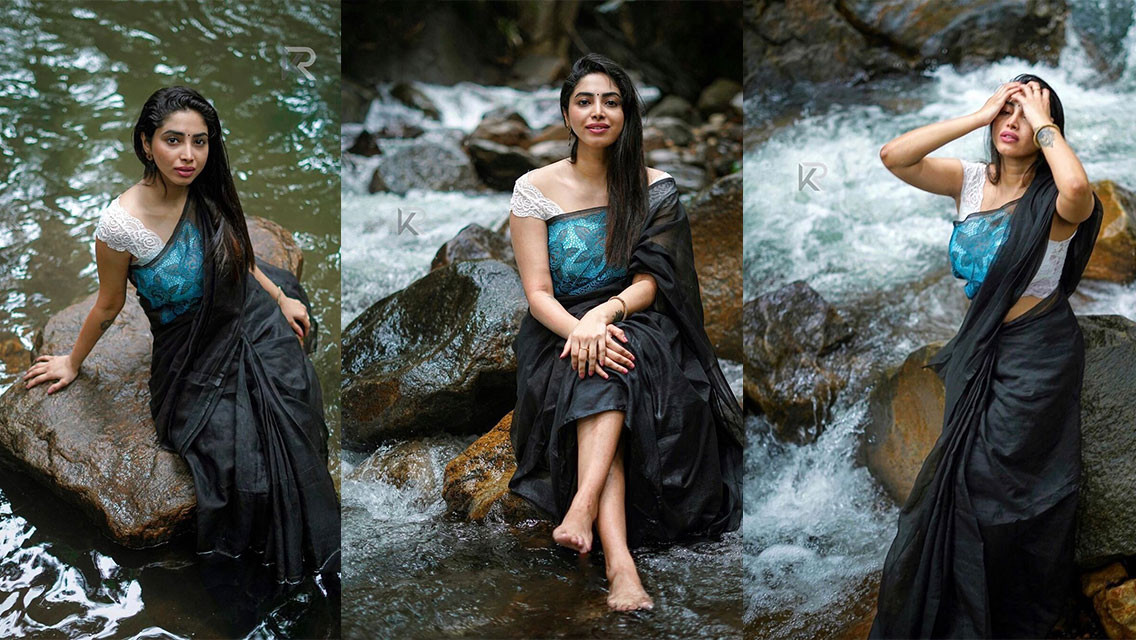 Ameya Mathew Latest Saree Photos Stunning Traditional Looks