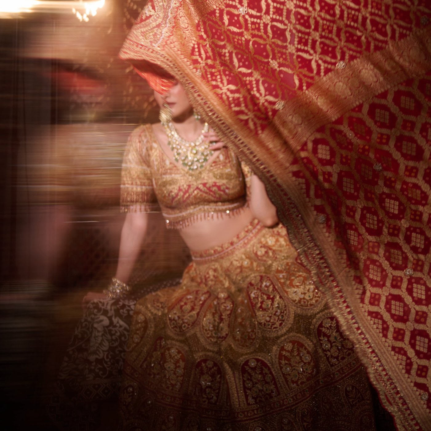 Amyra Dastur Reigns Supreme in Regal Lehenga, Defining Royal Indian Ethnic Fashion