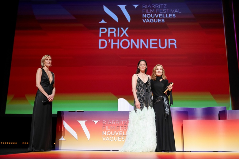 Ana Girardot attends the 4th Nouvelles Vagues Biarritz Film Festival opening ceremony looking chic and radiant.