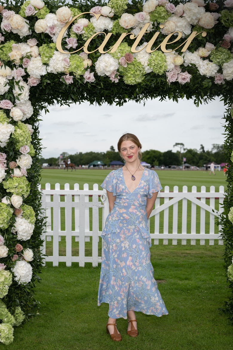 Anais Gallagher Steals the Show at Polo Gala in Stunning Ensemble
