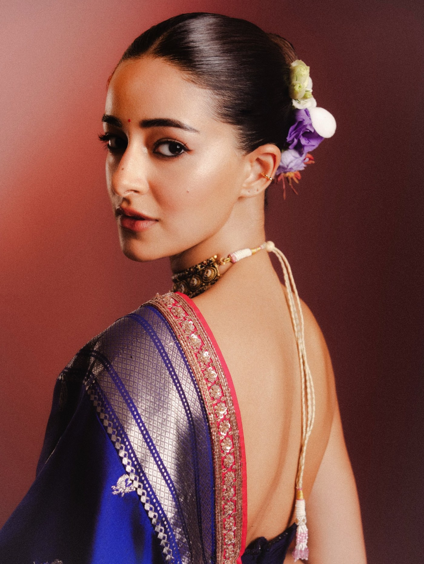 Ananya Panday Weaves Magic in Manish Malhotra's Paithani Tribute