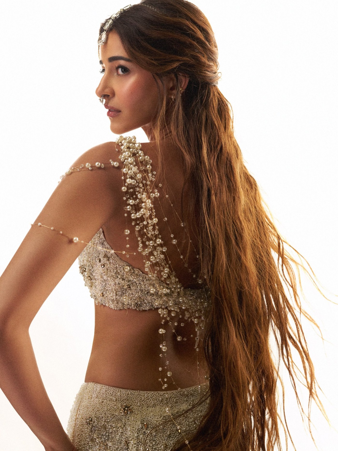 Ananya Panday Dazzles in Sculptural White Couture Masterpiece