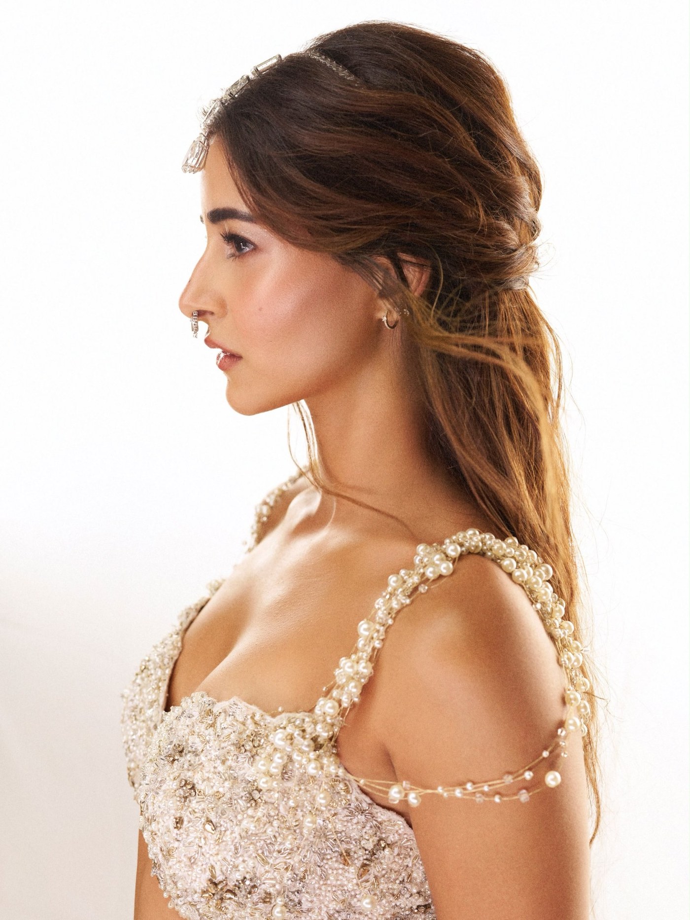 Ananya Panday Dazzles in Sculptural White Couture Masterpiece