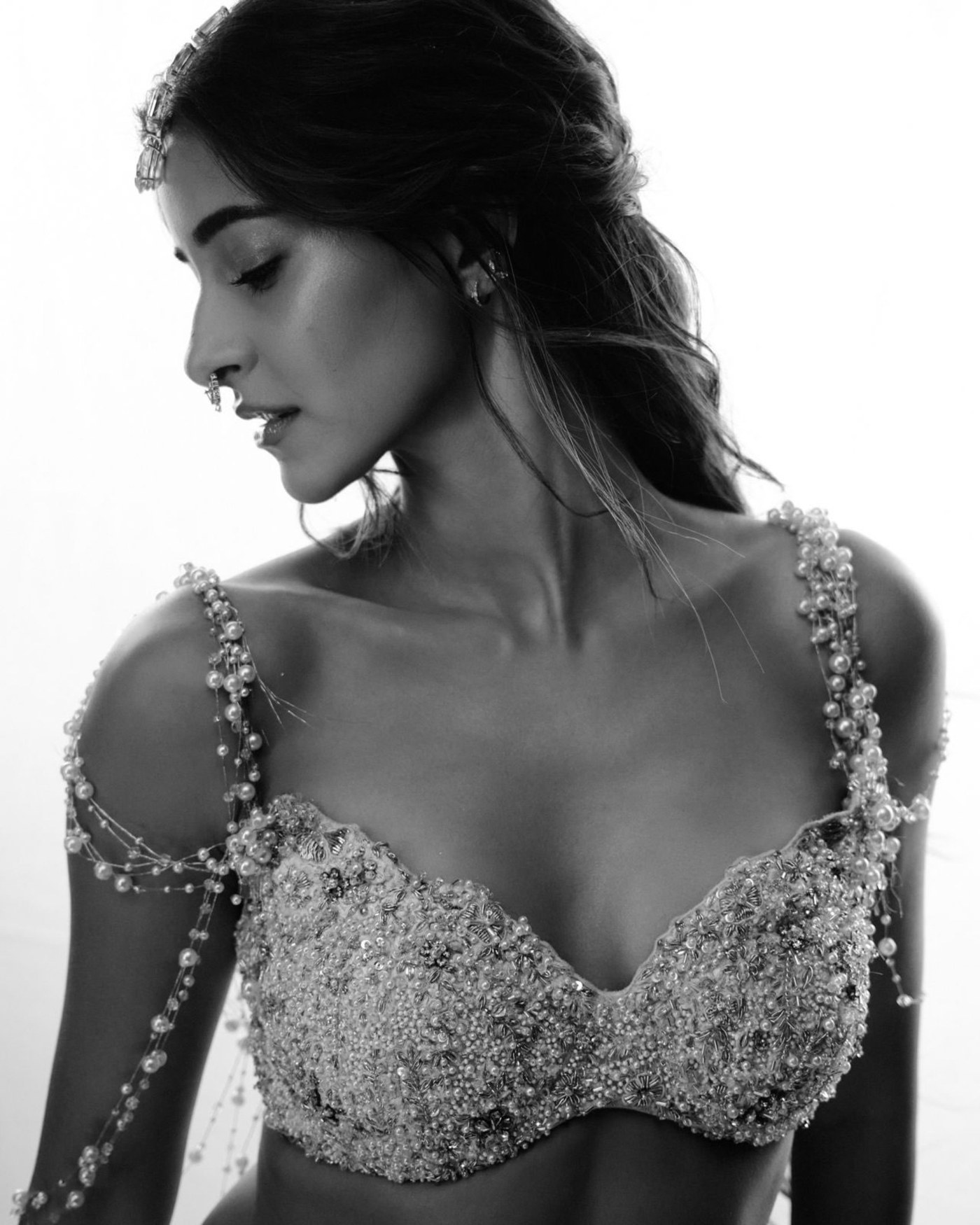 Ananya Panday Dazzles in Sculptural White Couture Masterpiece
