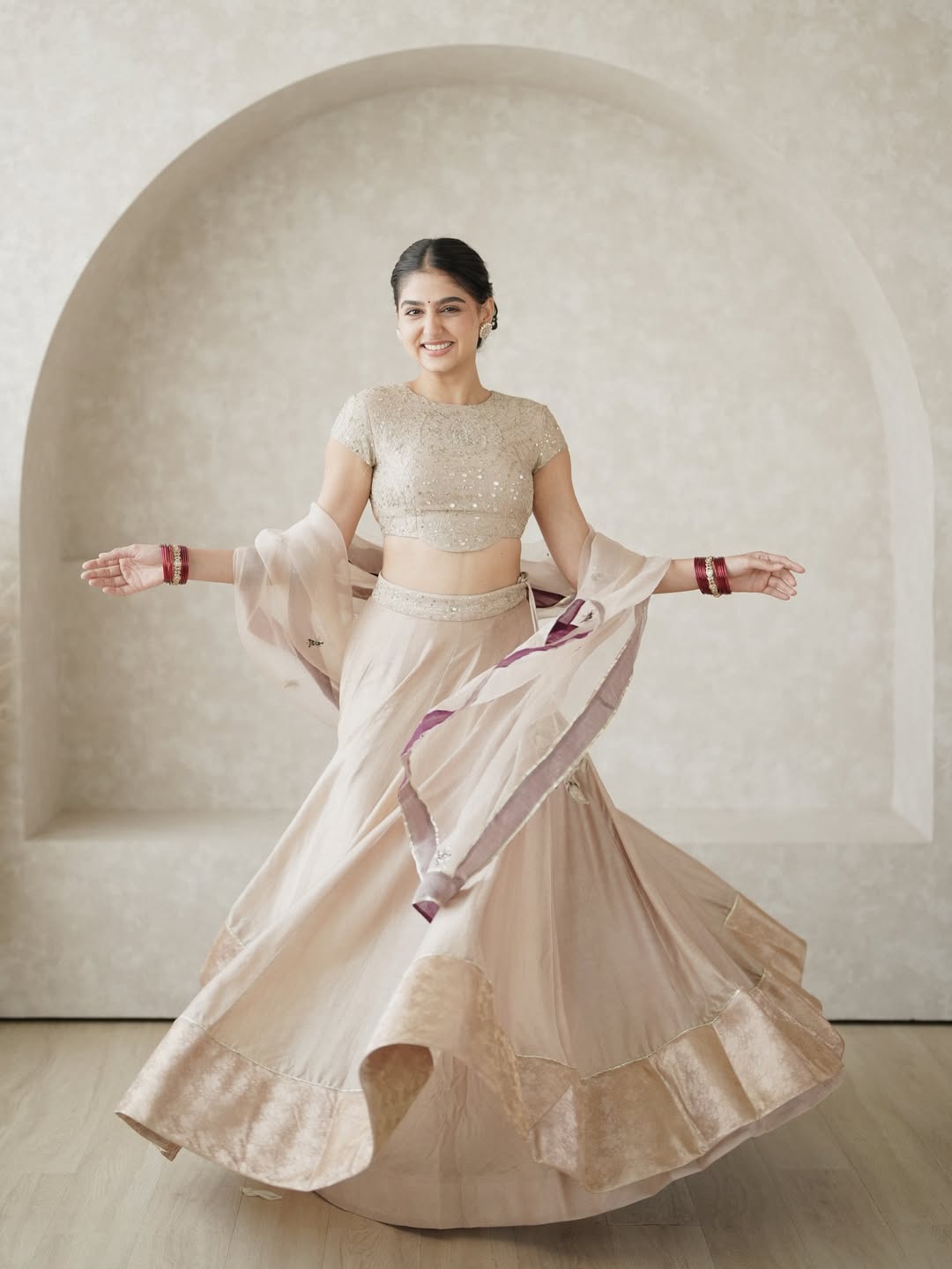 Anaswara Rajan's Stunning Royal Ensemble Showcase