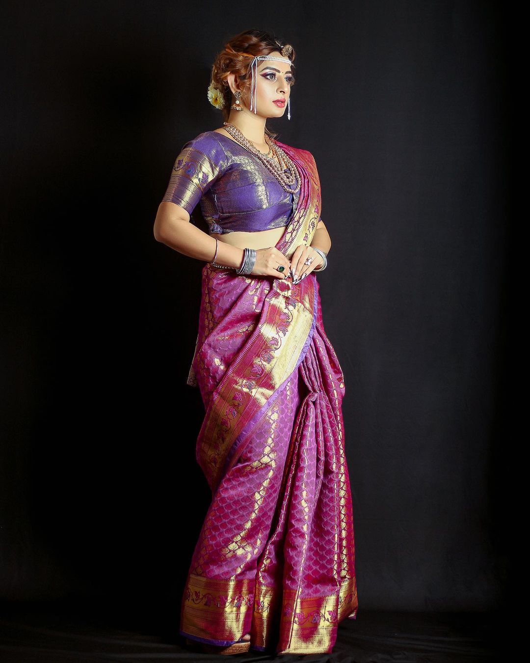 Ankita Dave's Stunning Traditional Splendor
