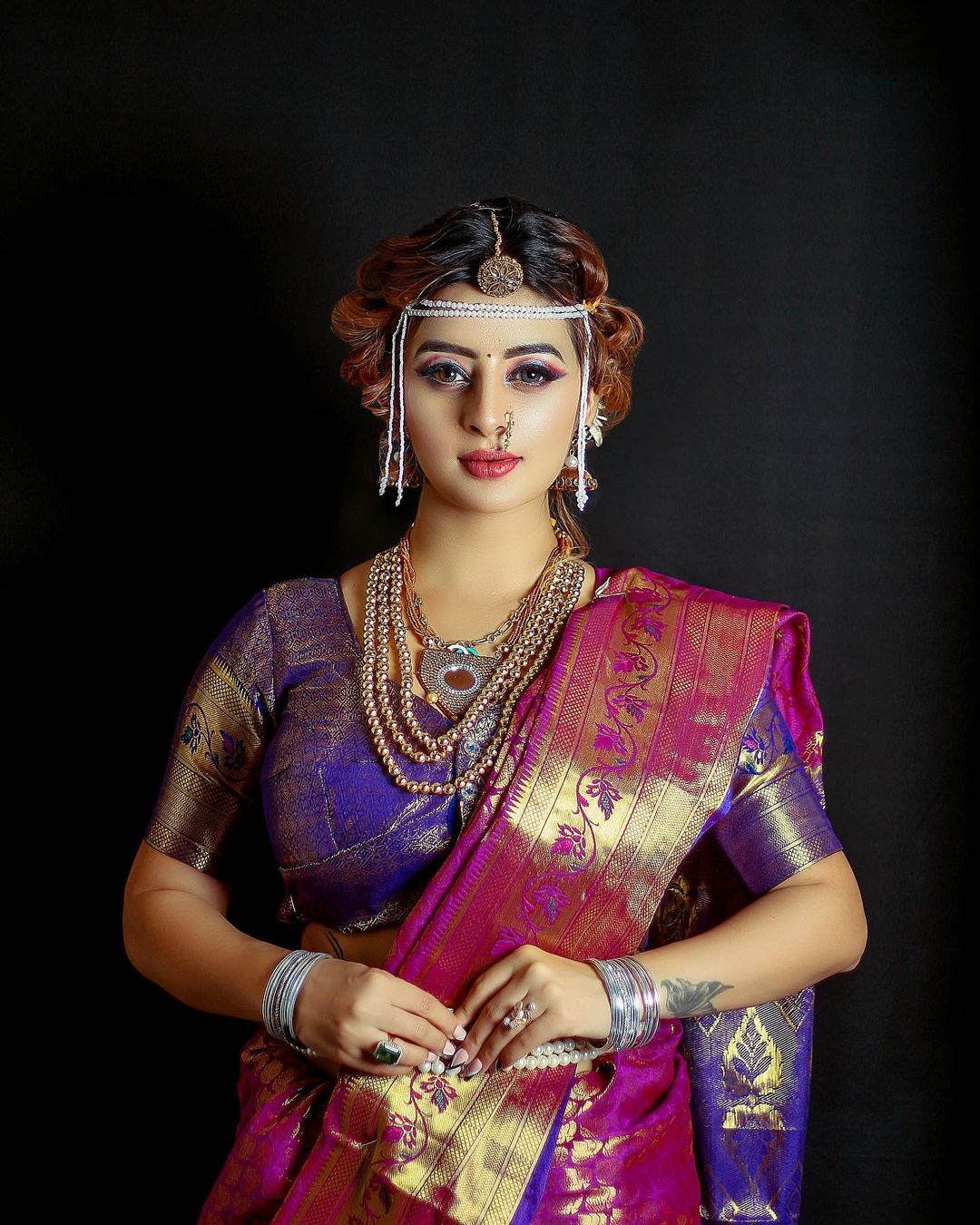 Ankita Dave's Stunning Traditional Splendor