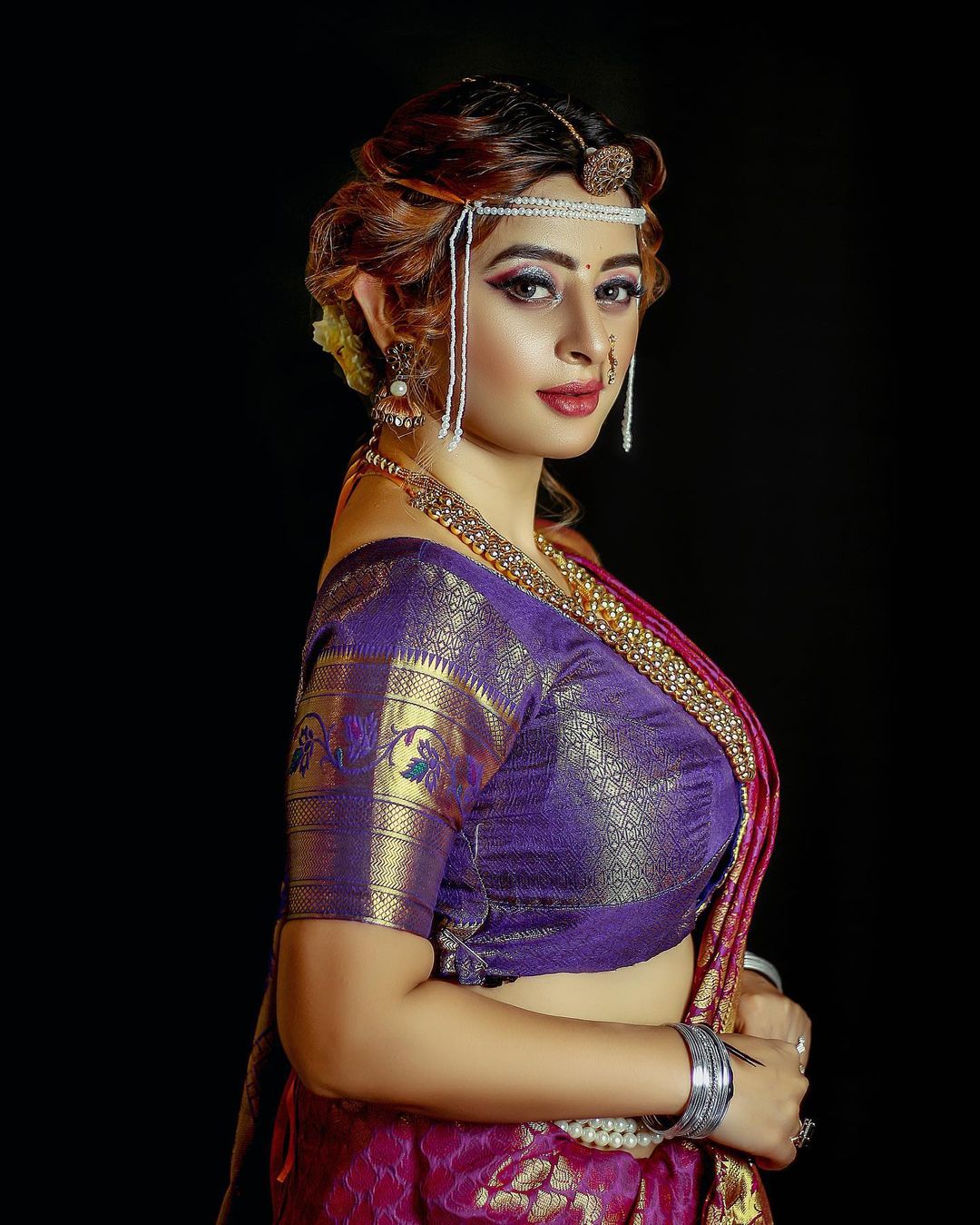 Ankita Dave's Stunning Traditional Splendor