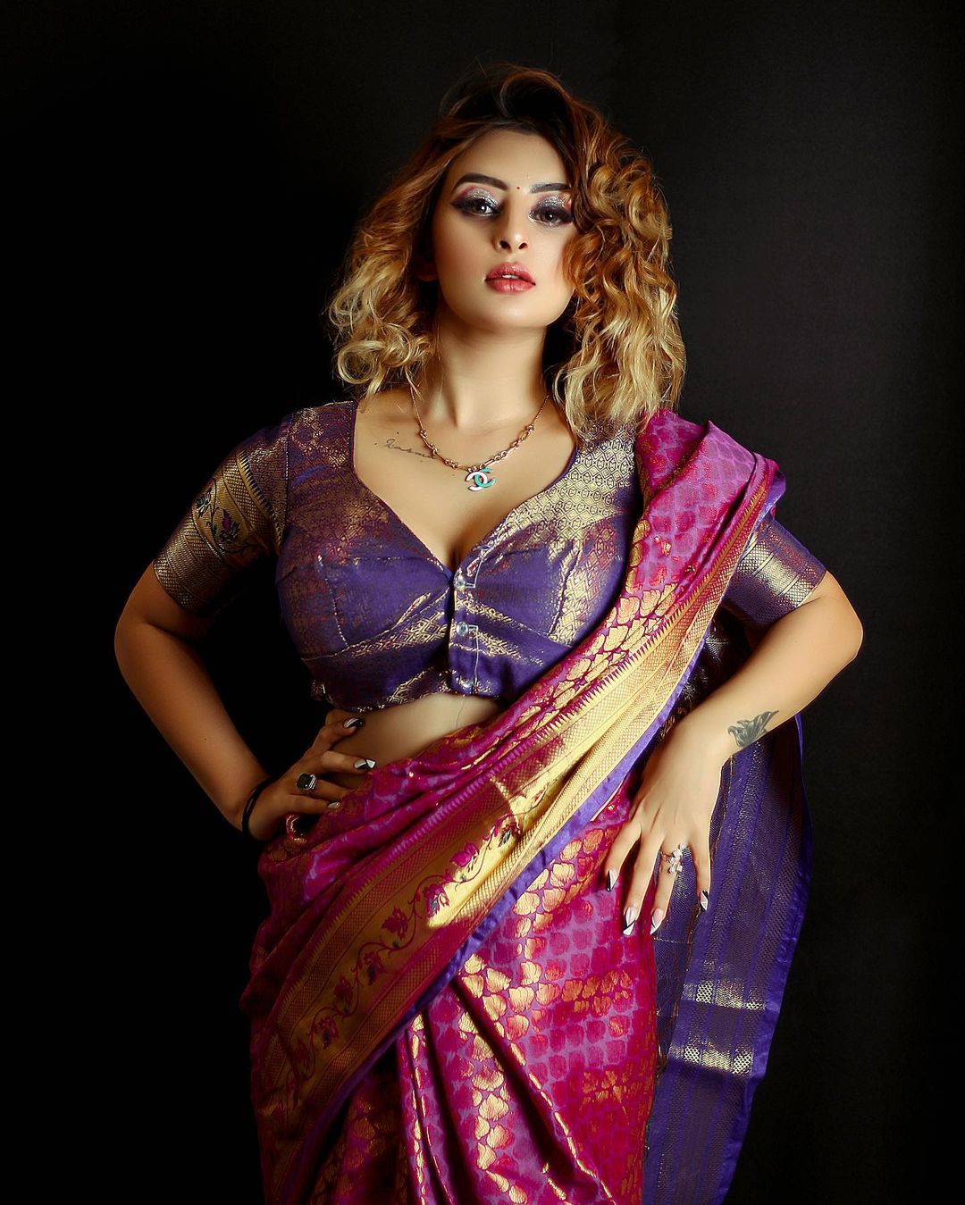 Ankita Dave's Stunning Traditional Splendor