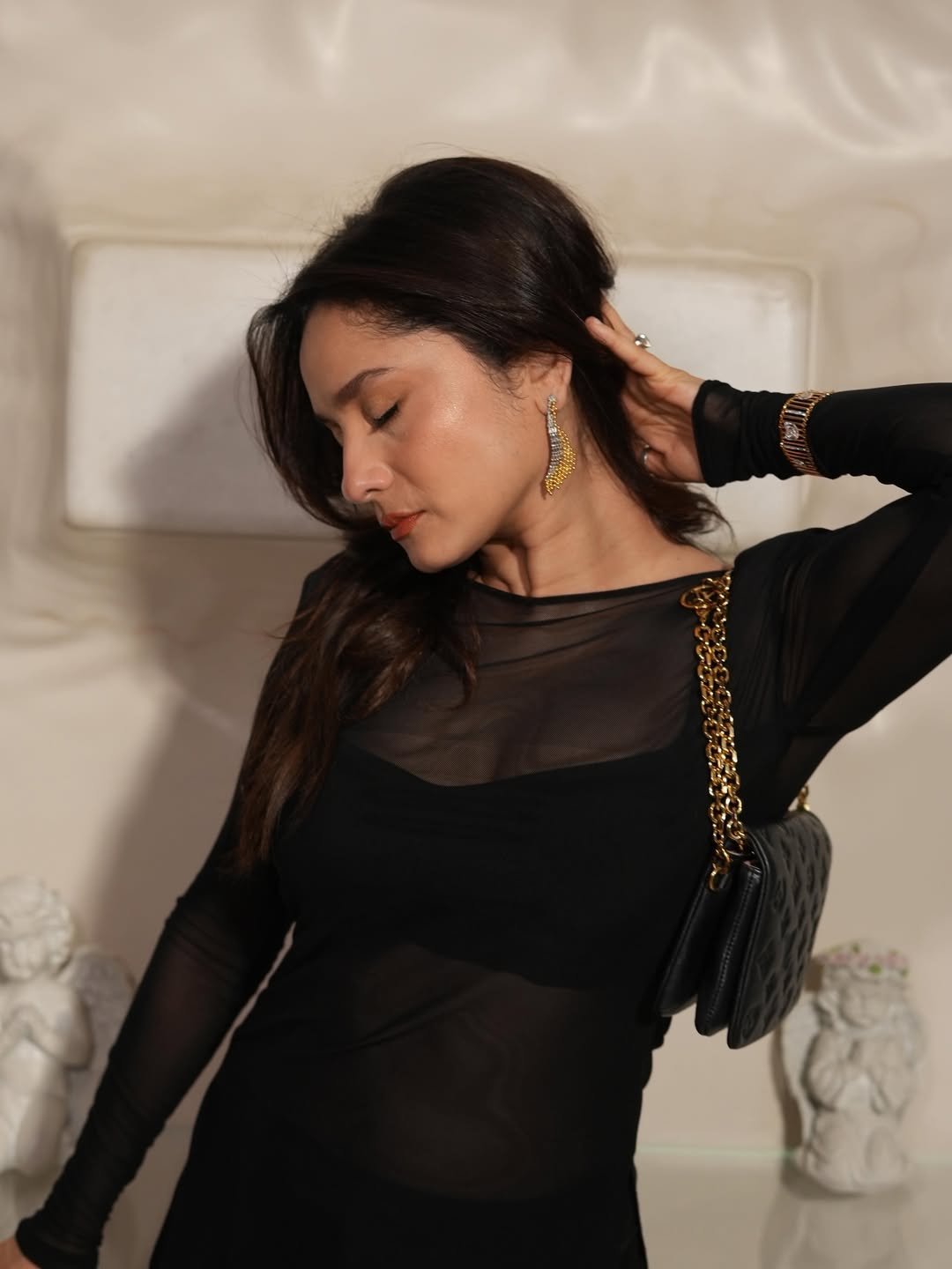 Ankita Lokhande Shines in Stunning Festive Attire