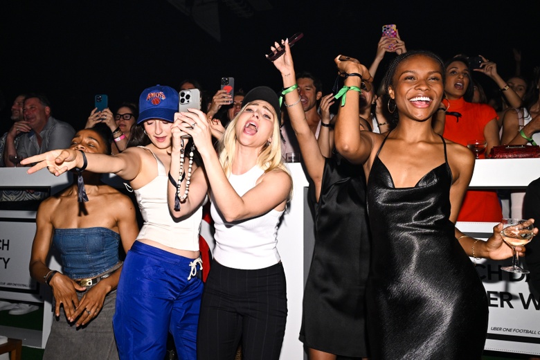 AnnaSophia Robb at The One Party by Uber Celebrates Summer of Soccer in New York City - Photos - 