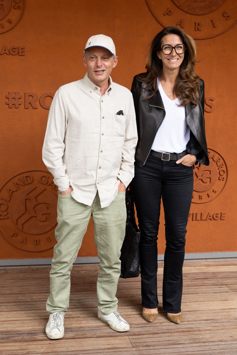 Anne Claire Coudray's stunning fashion moment captured