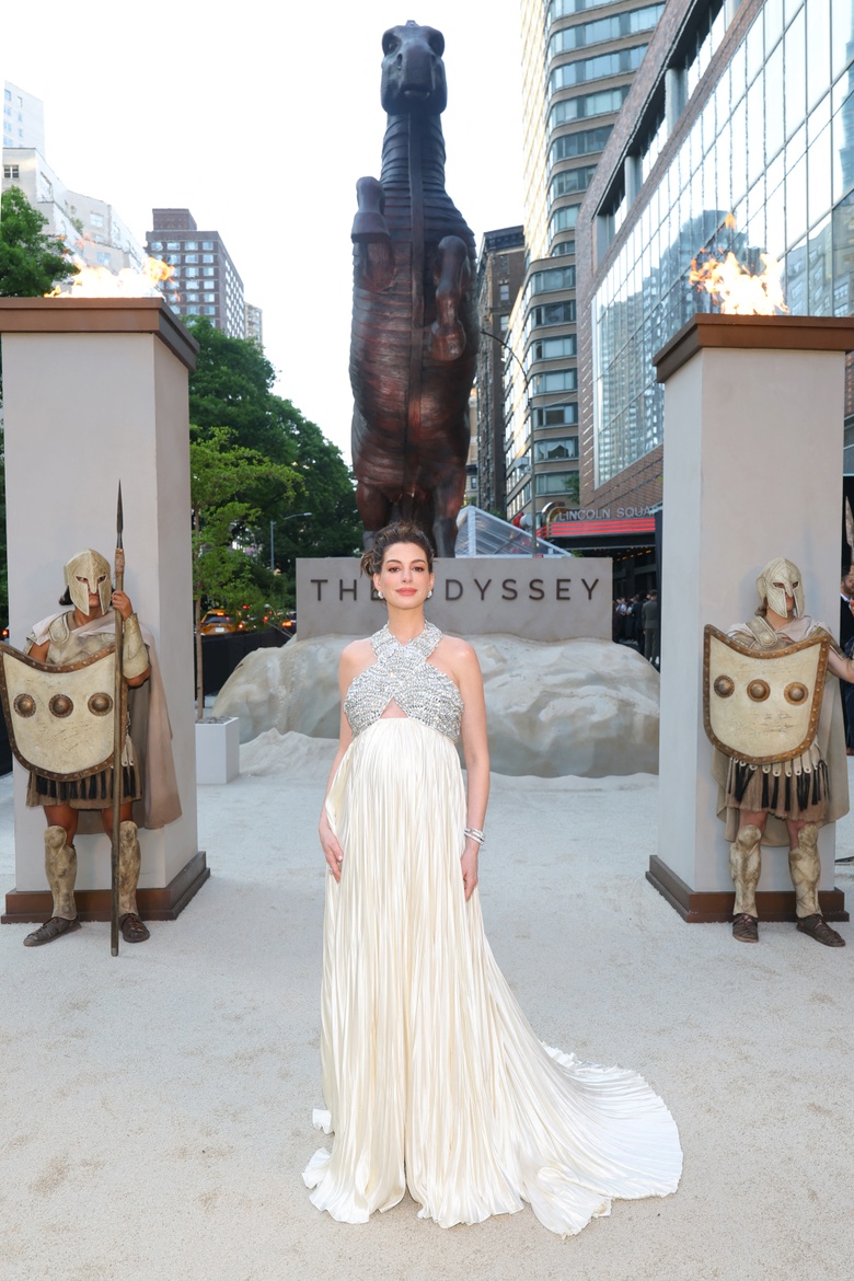 Anne Hathaway's Effortless Glamour Shines at Hollywood Premiere Events