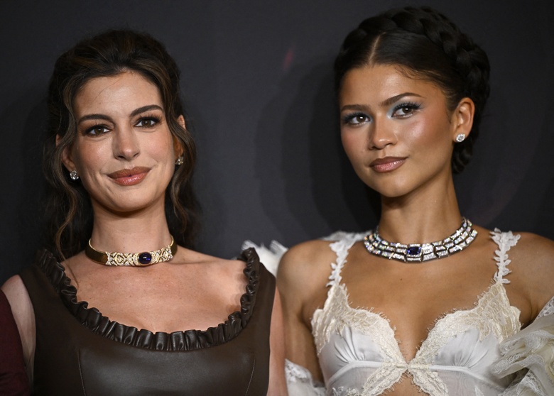 Anne Hathaway's Effortless Glamour Steals the Spotlight at Paris Premiere