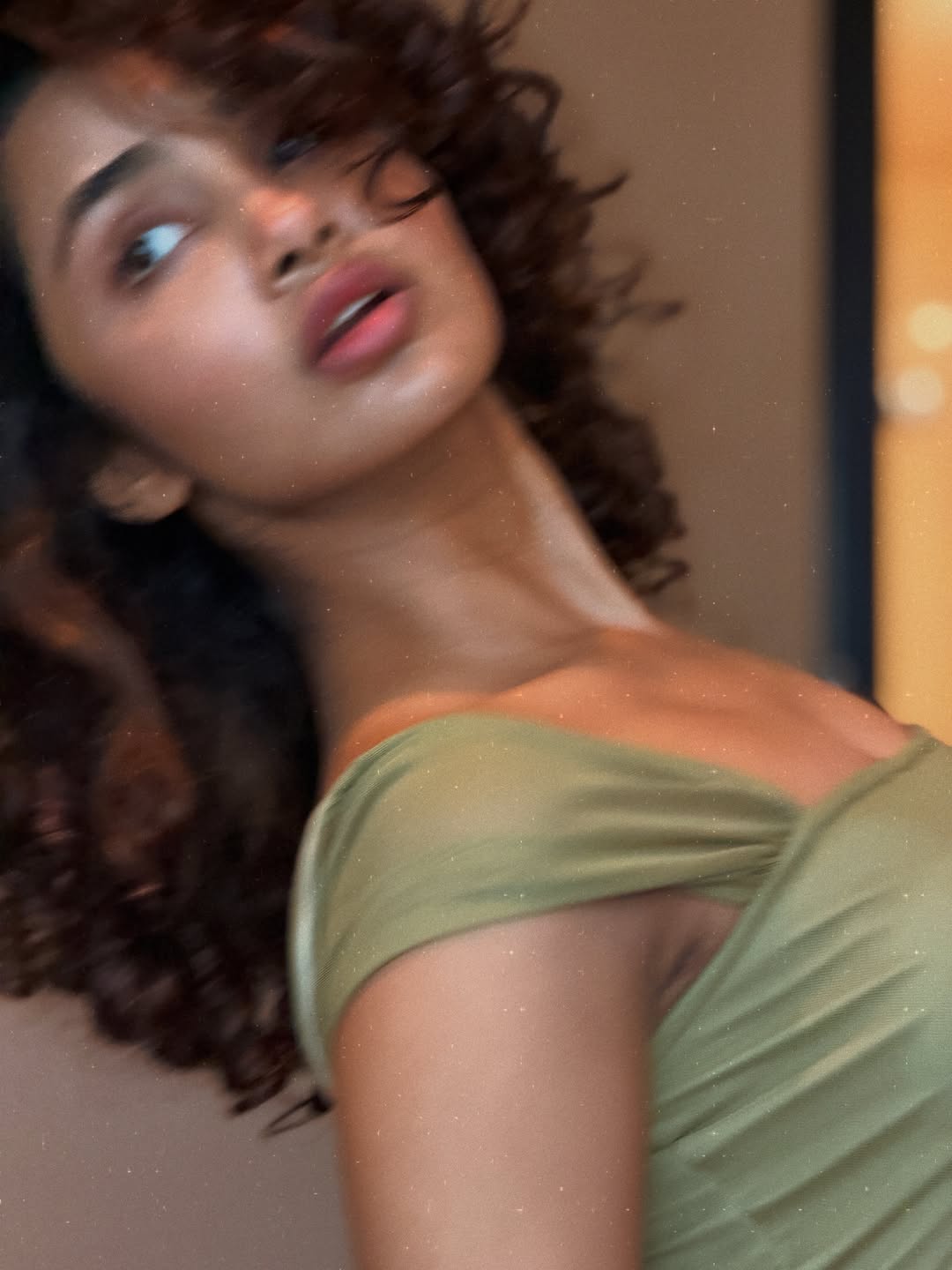 Anupama Parameswaran's Cozy Chic Curls Moment