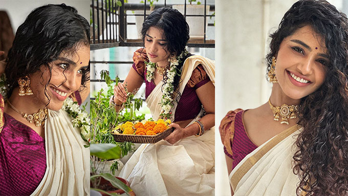 Anupama Parameswaran's Stunning Onam Celebration Photos 2023