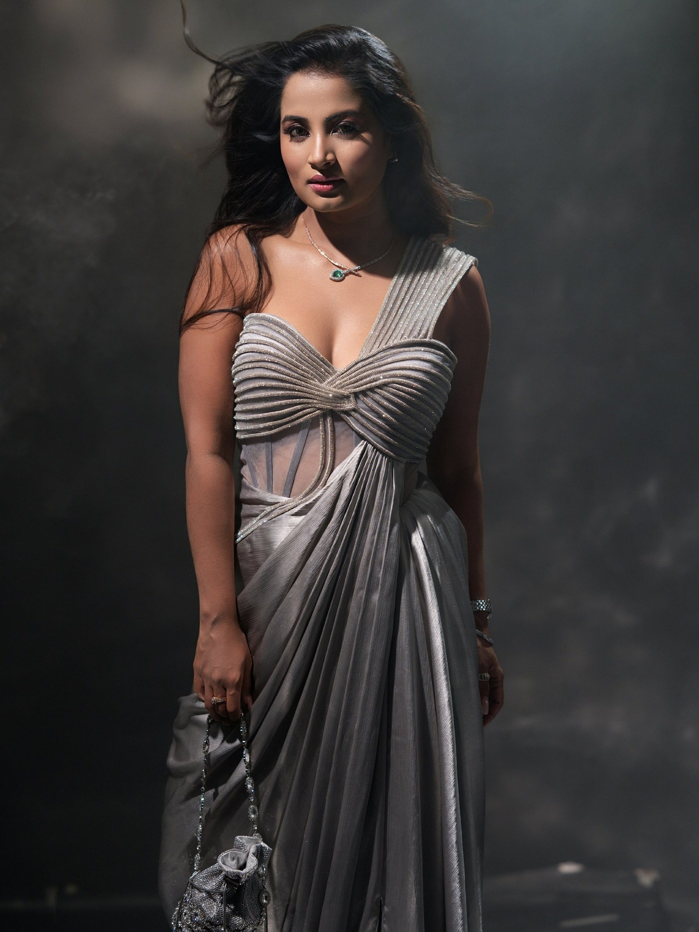 Anusha Rai's Metallic Style: Redefining Modern Occasion Wear Magic