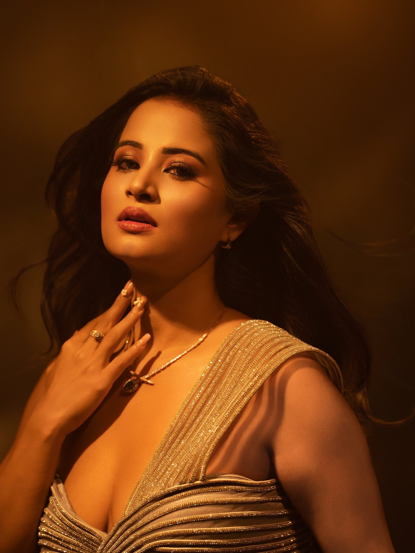 Anusha Rai's Metallic Style: Redefining Modern Occasion Wear Magic