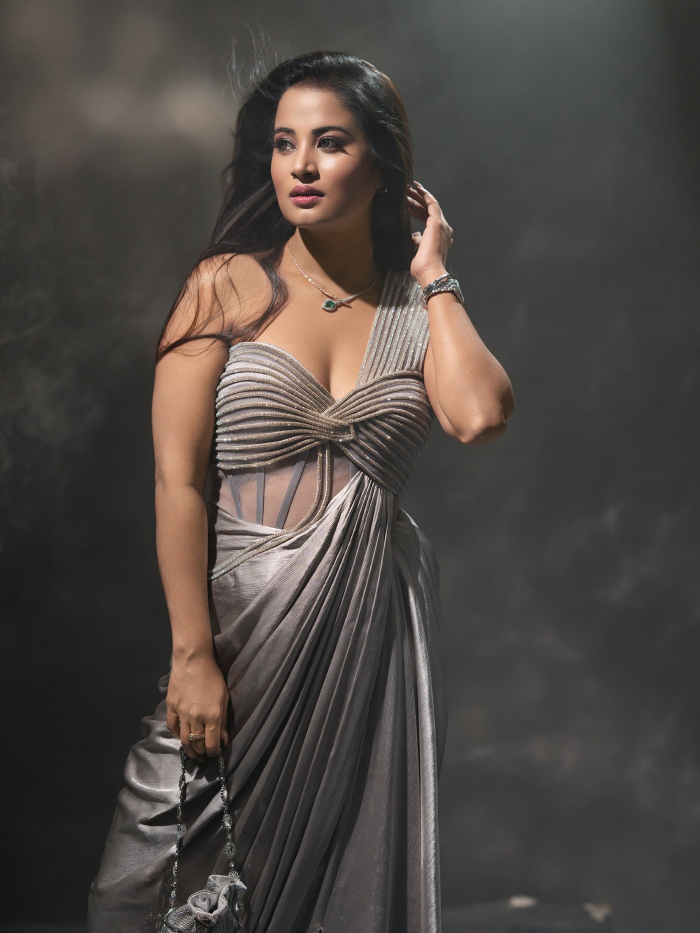 Anusha Rai's Metallic Style: Redefining Modern Occasion Wear Magic