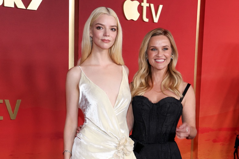 Anya Taylor Joy is seen at the red carpet for Apple TV’s “Lucky” premiere in Los Angeles.