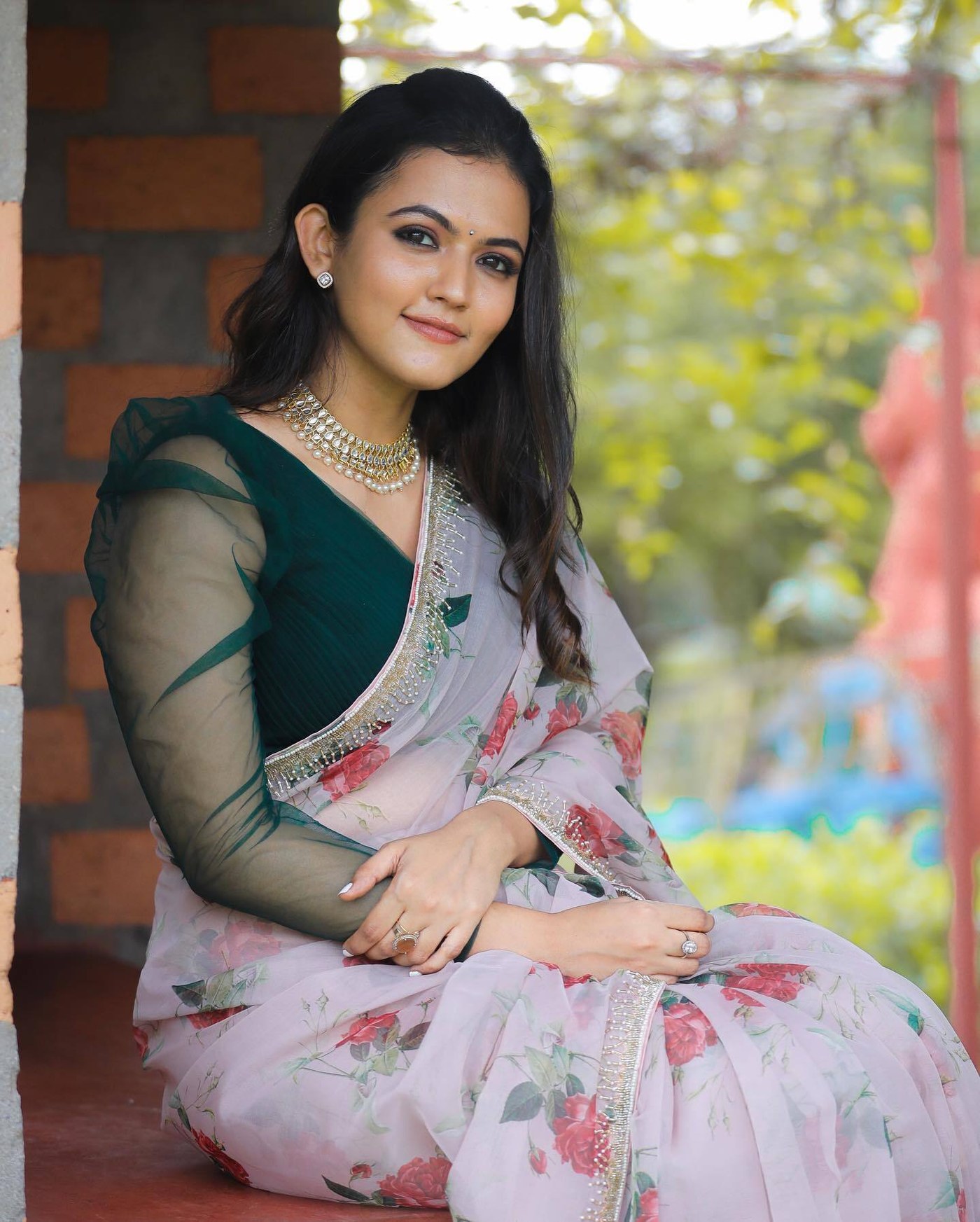 Aparna Das: Ethereal Elegance in Golden Hues
