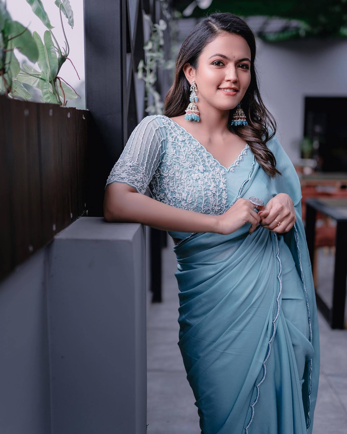 Aparna Das: Ethereal Elegance in Golden Hues