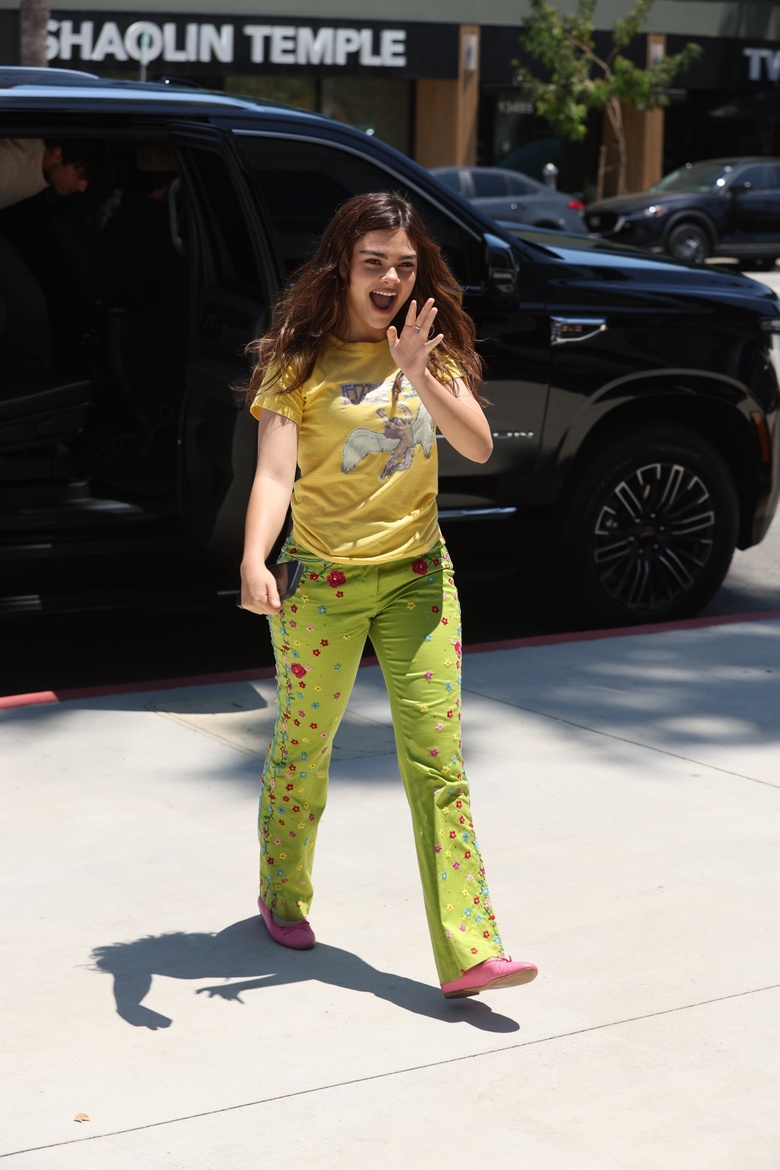 Ariana Greenblatt Glows Up at Cannes Festival's 'Histoires De La Nuit' Screening
