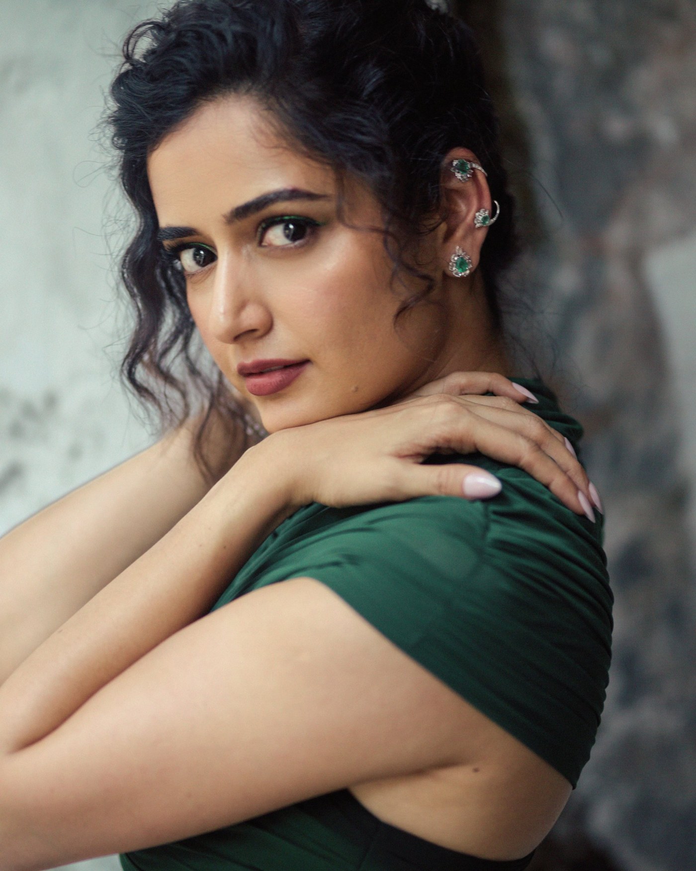 Ashika Ranganath’s Deep Green Renaissance: A Masterclass in Modern Elegance