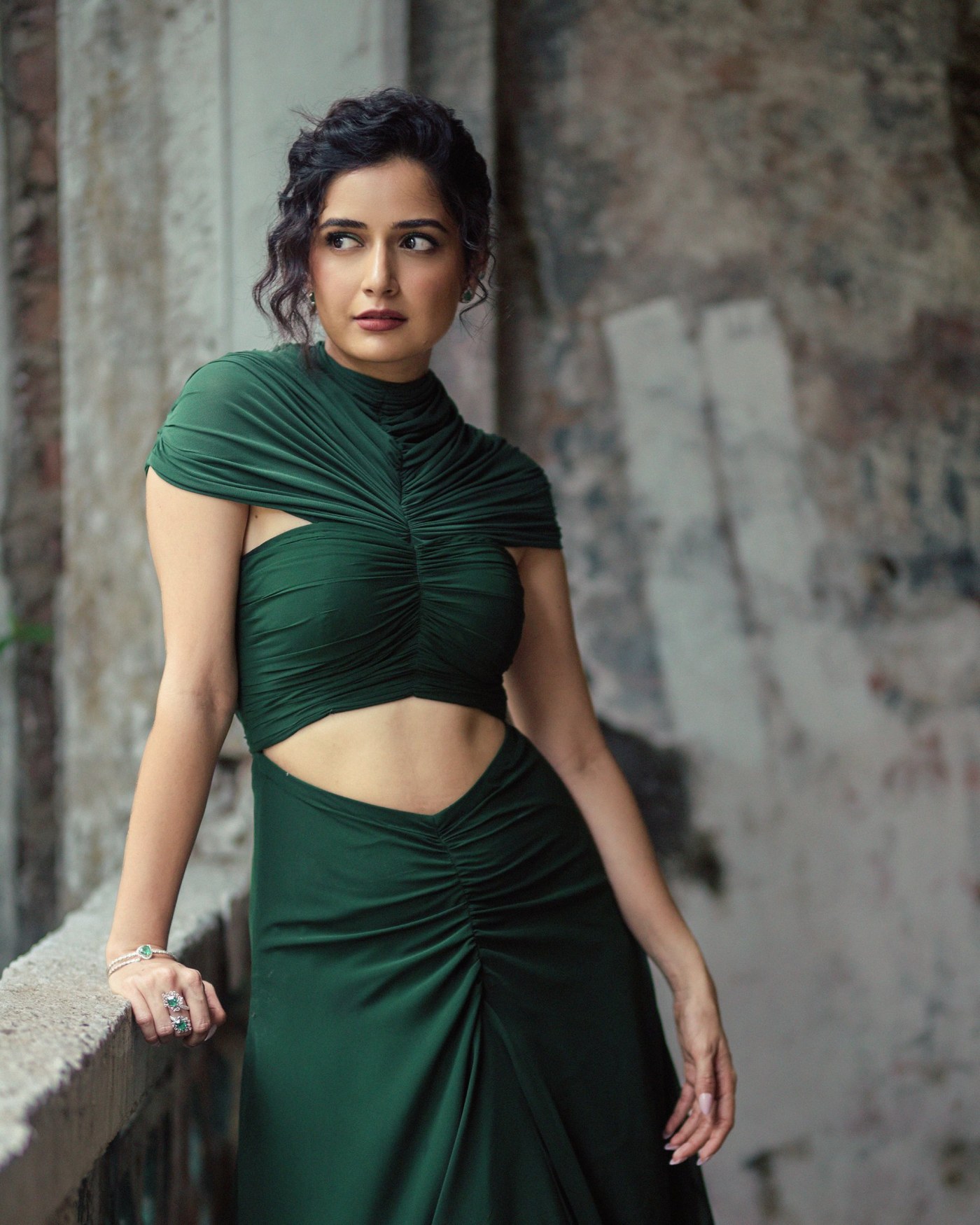 Ashika Ranganath’s Deep Green Renaissance: A Masterclass in Modern Elegance