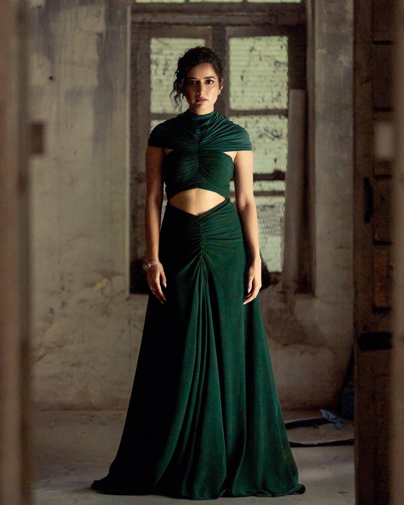 Ashika Ranganath’s Deep Green Renaissance: A Masterclass in Modern Elegance