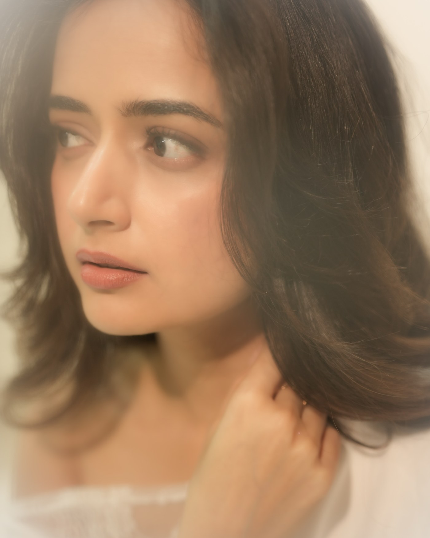 Ashika Ranganath showcases a sophisticated, pared-back aesthetic celebrating a major career milestone. - Photos & Updates