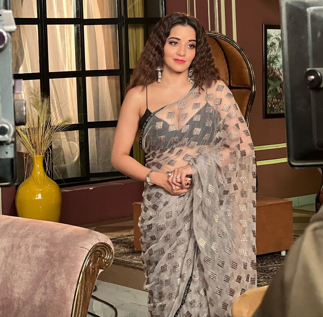 Asli Monalisa Stunning Traditional Saree Looks and Fashion