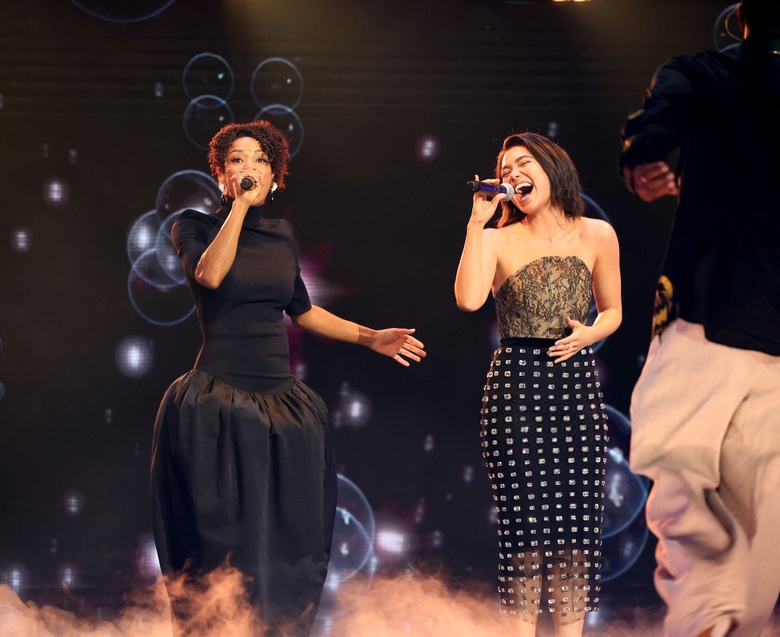 Auli I Cravalho Lights Up the Red Carpet at Disney's Ultimate Fan Event