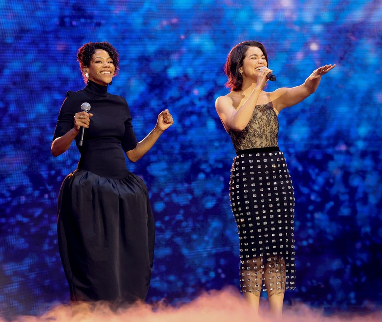 Auli I Cravalho Lights Up the Red Carpet at Disney's Ultimate Fan Event