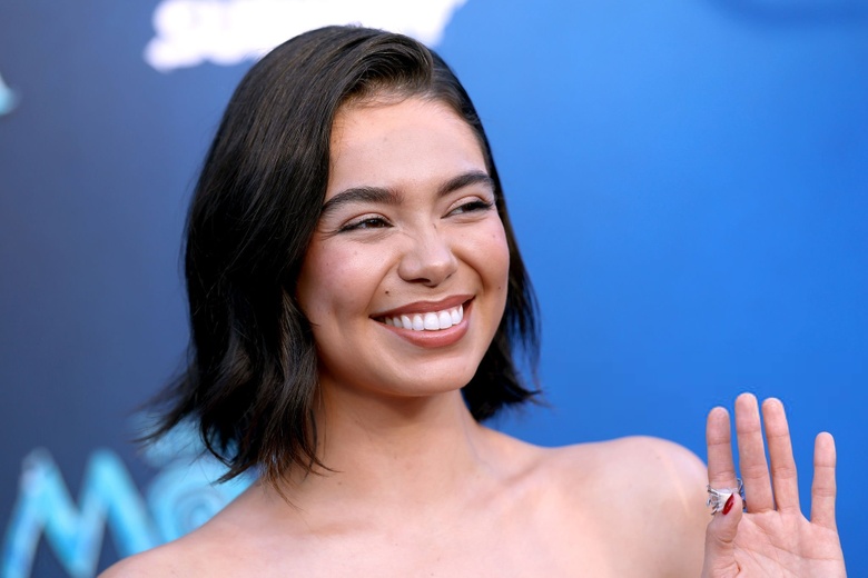 Auli Cravalho's Effortless Glamour Shines at Hollywood Premiere