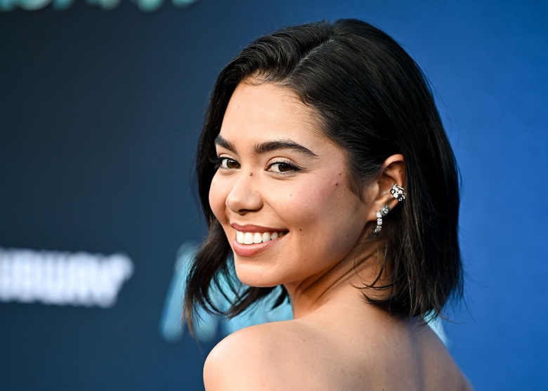 Auli Cravalho's Effortless Glamour Shines at Hollywood Premiere
